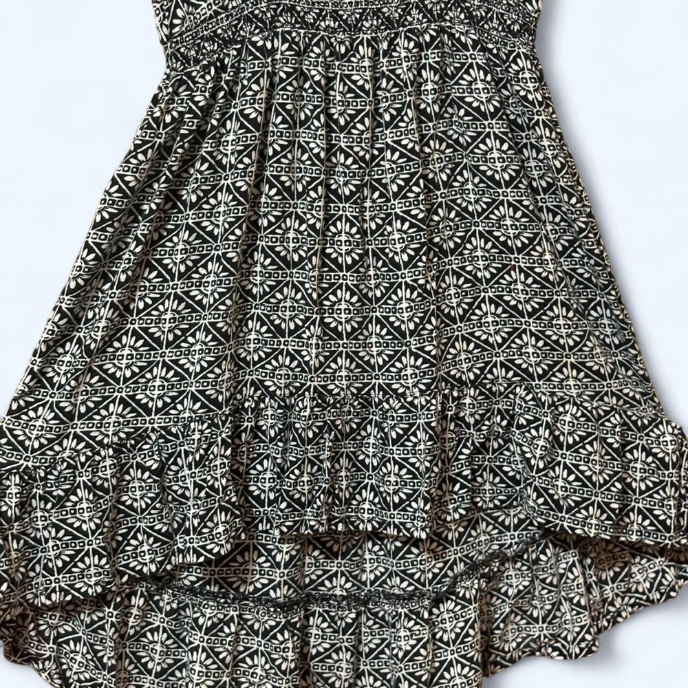 Abercrombie Kids Black and White Patterned Dress - Picture 6 of 7